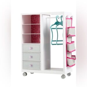 My Life As Plastic Wardrobe Armoire for 18 inch Dolls